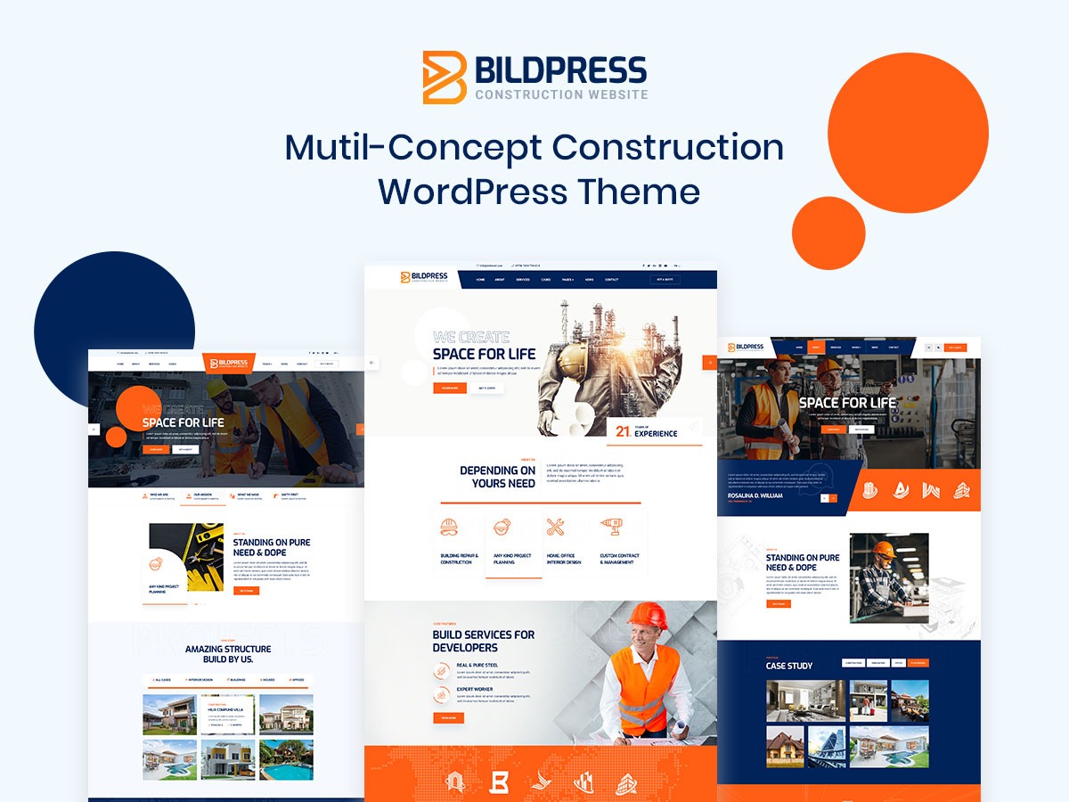 BildPress - Construction WordPress
